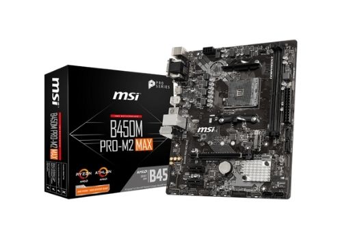 MSI B450M Pro M2 Max Gaming m-ATX Motherboard