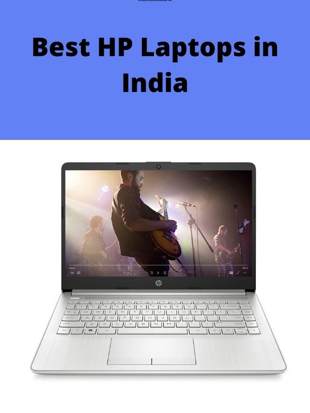 Best HP Laptops in India