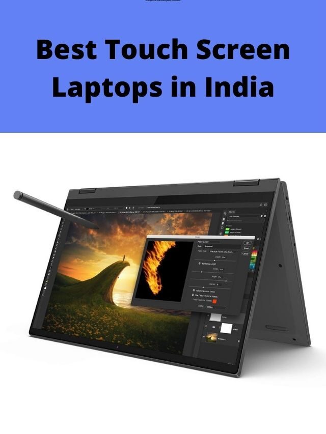 Best Touch screen laptops in India 2022